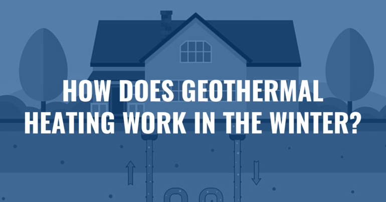 Geothermal Heating in the Winter