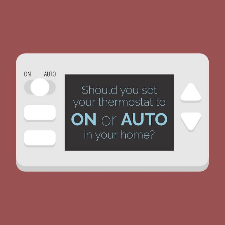 Video – Ought to I Set My Thermostat to ON or AUTO?