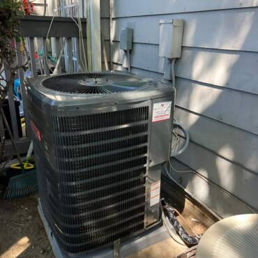 Warmth pump condenser, North Hills, CA