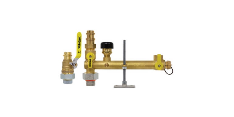 Simplify Water Heater Installations with New Webstone Water Heater Service Valve Kits