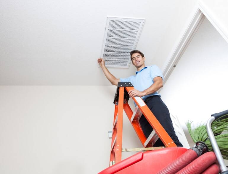 Clear the Vents in Your Dwelling in Dunwoody, GA