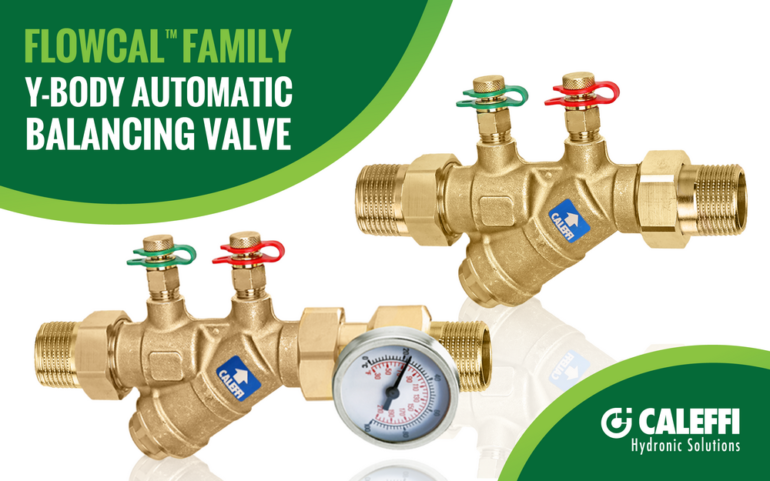 Caleffi FlowCal Balancing Line Expands with Added Options