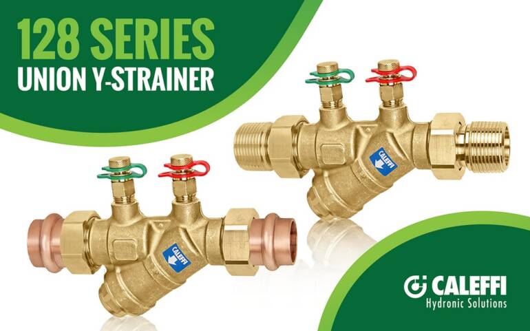 Caleffi Union Y-strainer Line Growth