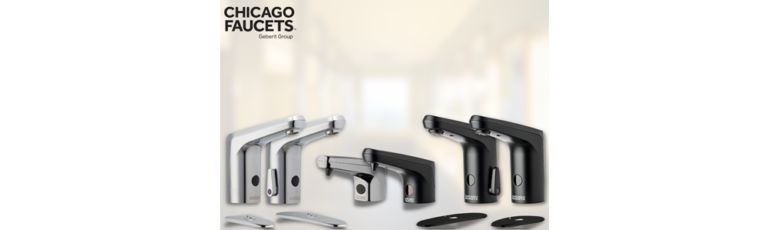 Chicago Faucet Introduces New Finishes for Digital Touchless Line