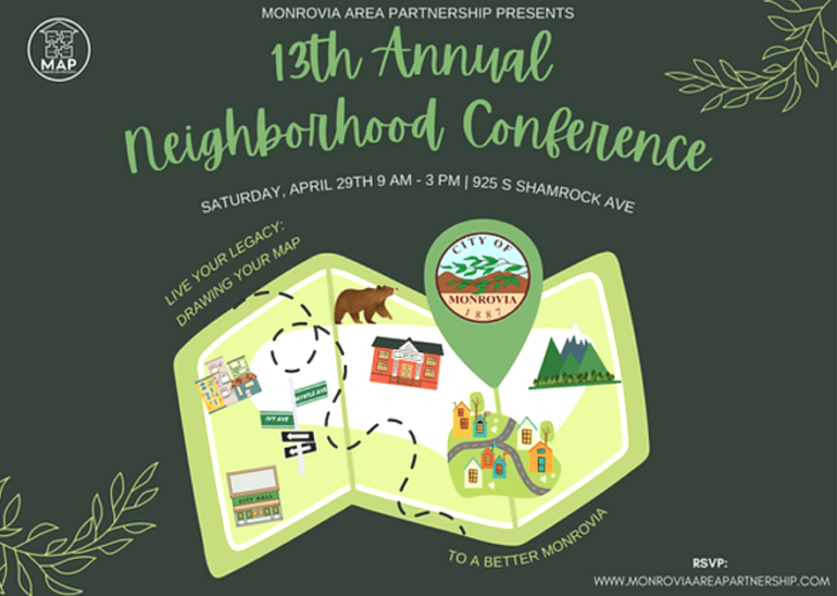 Supporting Monrovia Space Partnership’s upcoming thirteenth Annual Neighborhood Convention