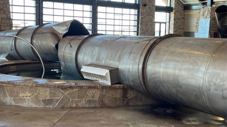 Ductwork Collapses into Gaylord Rockies Resort Pool