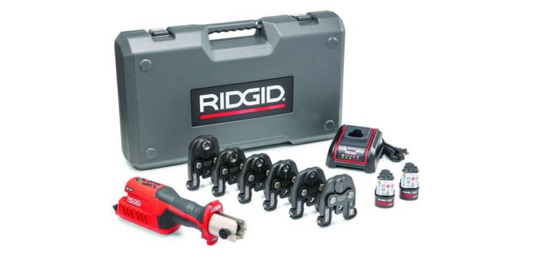 RIDGID Compact Press Instrument: Out there with RLS Press Jaws