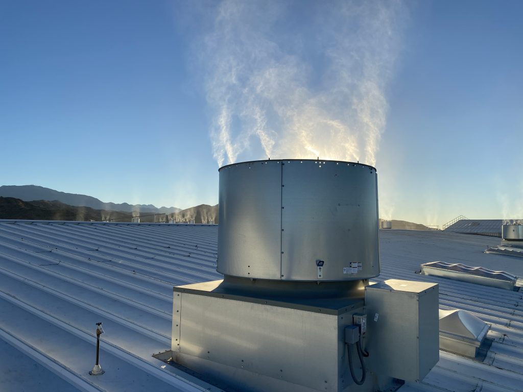 Mud Suppression at Solar Valley Waste Administration