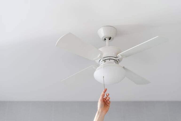 How Does a Ceiling Fan Assist My AC System?