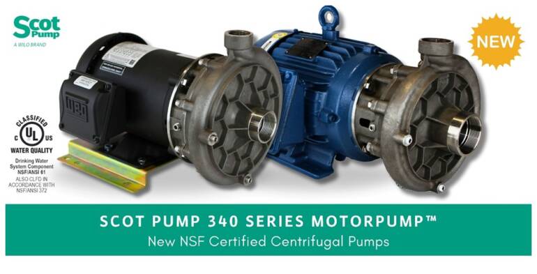 New Scot Pump 340 Sequence Industrial MotorPump Line