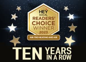 Residential and Industrial HVAC Contractor Air-Tro Wins Readers Selection Award Once more