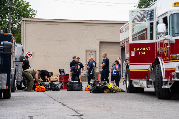 Mock Fentanyl Lab at Hearth & Ice Helps First Responders