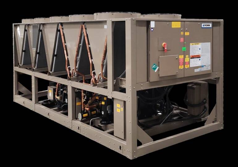 YORK Launches Air-Cooled Variable Velocity Drive Screw Chiller