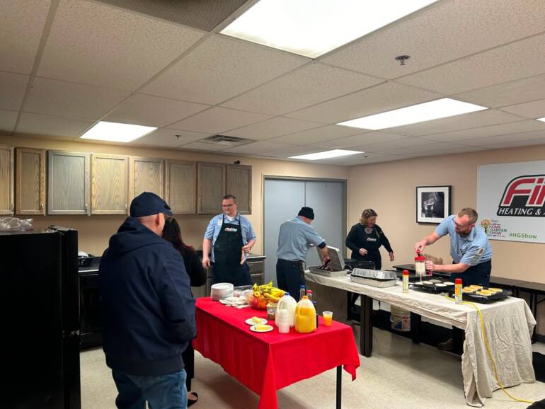 Hearth & Ice’s Celebrates Workers With a Managers Breakfast