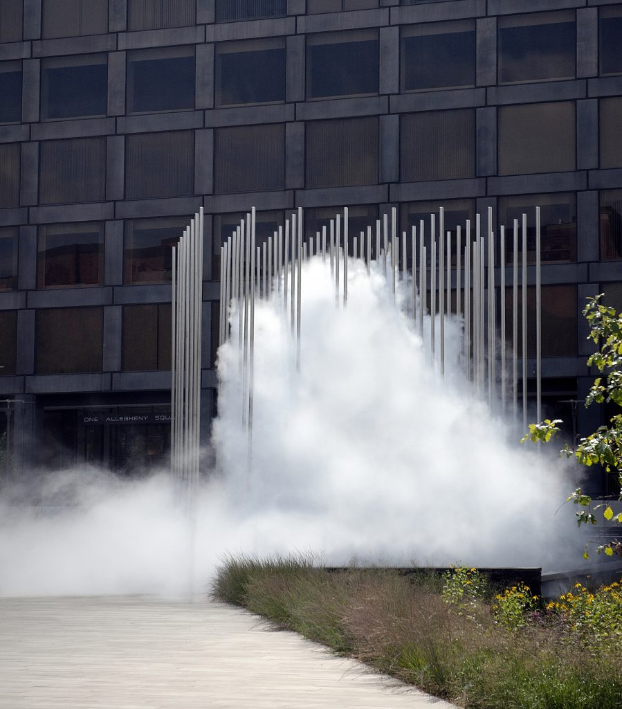 Fog System at Buhl Neighborhood Park in Pittsburg, Pennsylvania