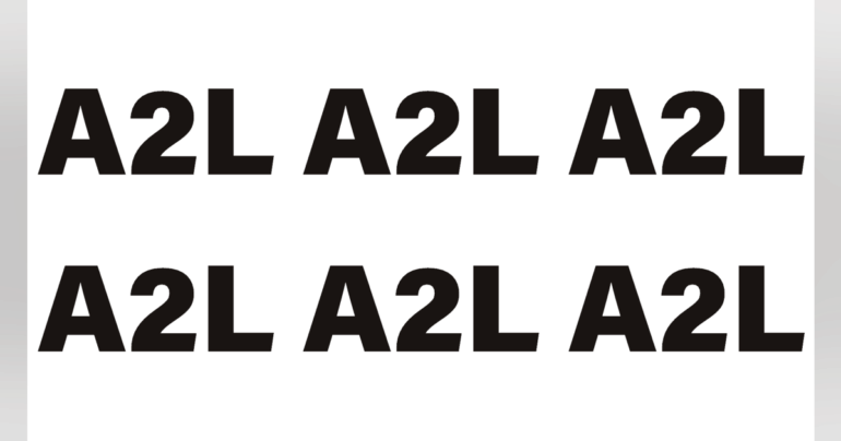 A2L Refrigerants are Coming. Use Them.