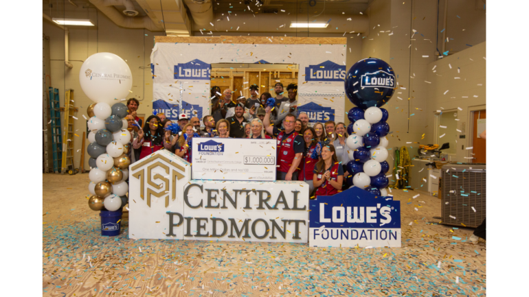 Lowe’s Awards Nearly $8 Million to Community and Technical College Grant Recipients