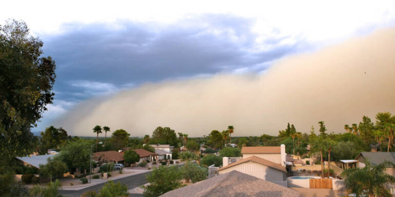 How Monsoon Dust Storms Can Damage Your HVAC System