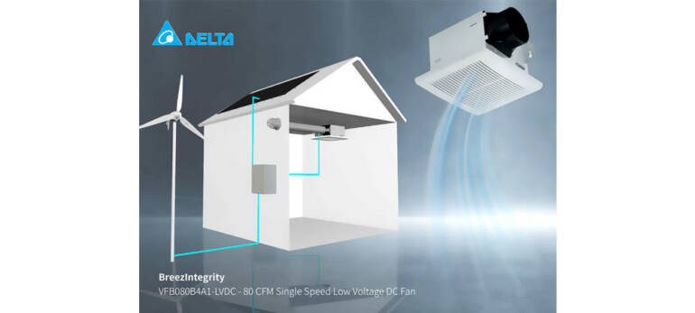 Delta Unveils Low Voltage DC Fan