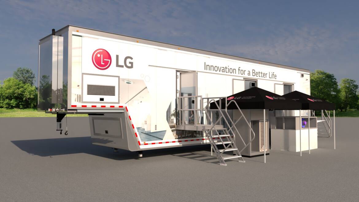 LG Mobile HVAC Showroom Hits the Road for 8th Tour