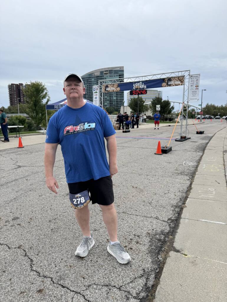 Fire & Ice Joins the Columbus Division of Police Honor Guard for Their Annual 5K Run