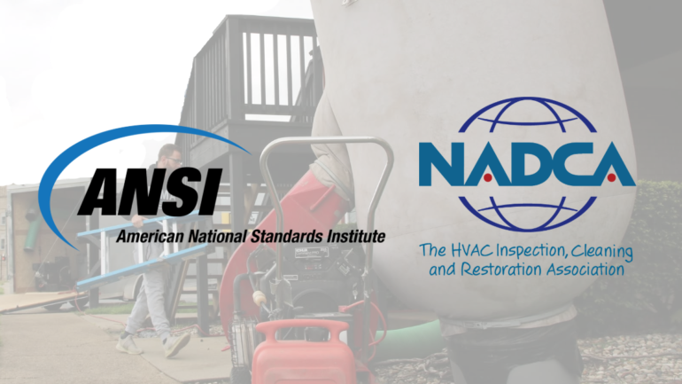 ANSI Recognizes HVAC Cleaning Standard, Highlighting Energy Efficiency Gains