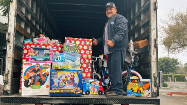 Superior Duct Fabrication Spearheads Holiday Toy Drive with Highway Patrol