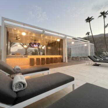 koolfog Outdoor Misting Systems at Hyatt Palm Springs