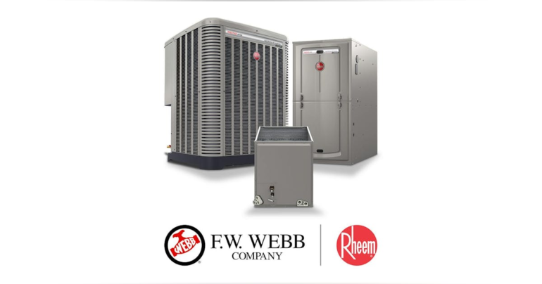 F.W. Webb Co. Expands Partnership with Rheem to Distribute Complete HVAC Product Line