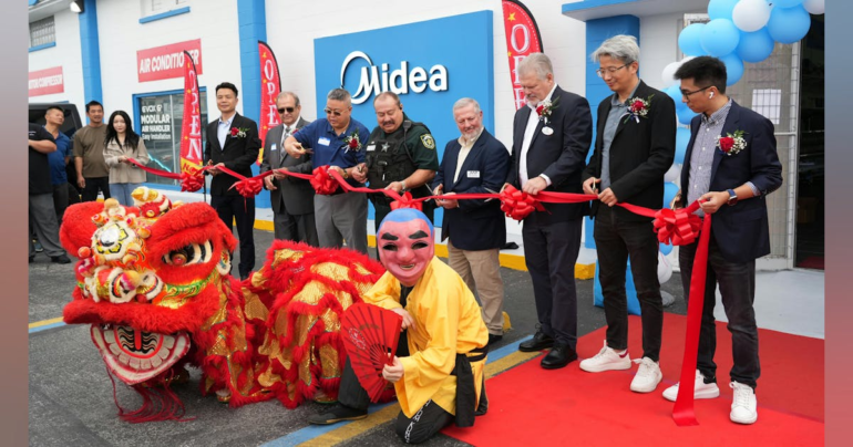 AAA AC Supplies, Midea Celebrate Grand Opening of Orlando Multi-Functional Showroom