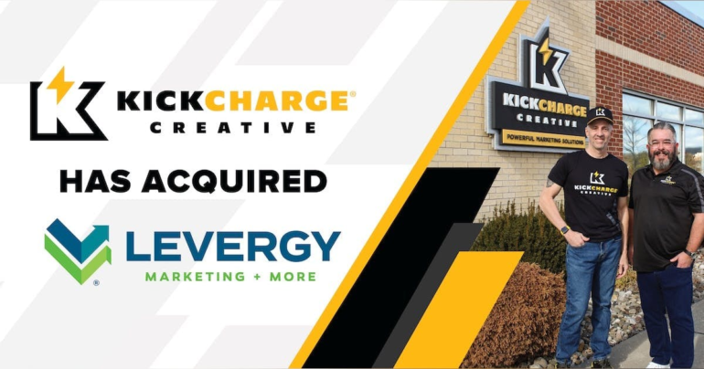 KickCharge Creative Acquies Levergy, Digital Marketing Company