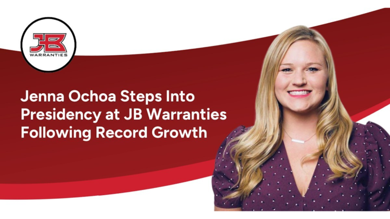 Jenna Ochoa Steps Into Presidency at JB Warranties Following Record Growth