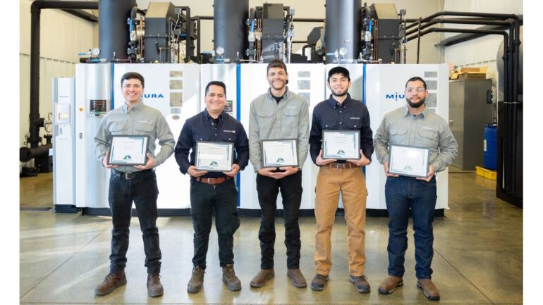 Miura Boiler Training Program Graduates Inaugural Class