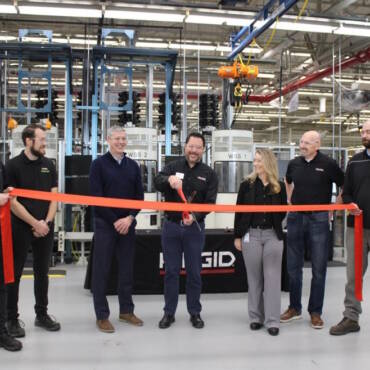 Ridgid Expands Press Jaw Production at Ohio Facility
