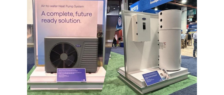 Carrier Launches Domestic Hot Water Air-to-Water Heat Pump