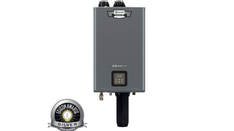 New A.O. Smith Tankless Water Heater Wins Edison Award