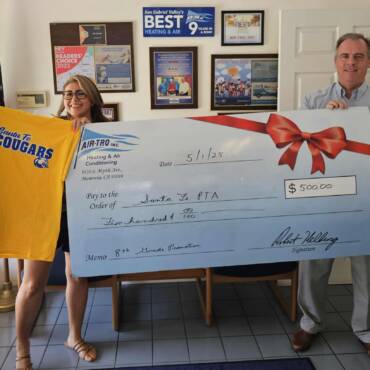 Air-Tro Supports Local Education with Santa Fe Middle School Sponsorship