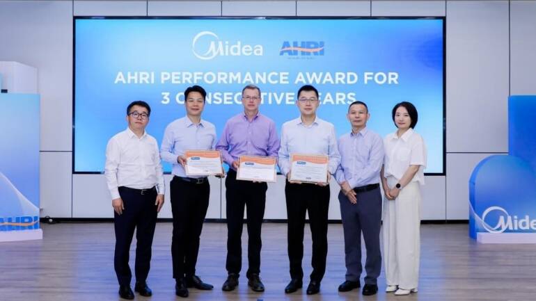 Midea Executives, AHRI Officials Meet in China