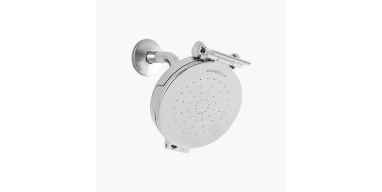 Flip-Open Showerhead Eliminates Hidden Bathroom Breeding Ground for Mold, Bacteria