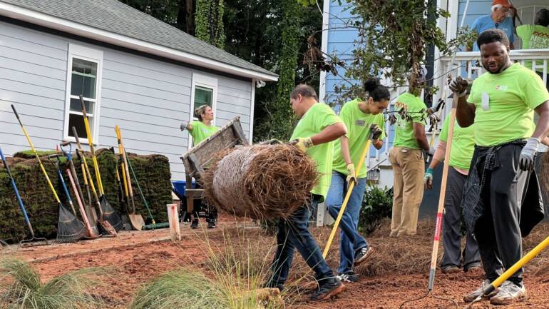 Rheem Assists Habitat for Humanity Building Project