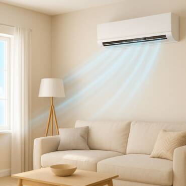 Can AC installation improve indoor airflow and circulation?