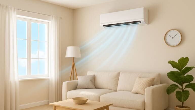 Can AC installation improve indoor airflow and circulation?
