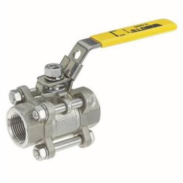Watts Launches New Line of 3-Piece Stainless Steel Ball Valves for Industrial Applications