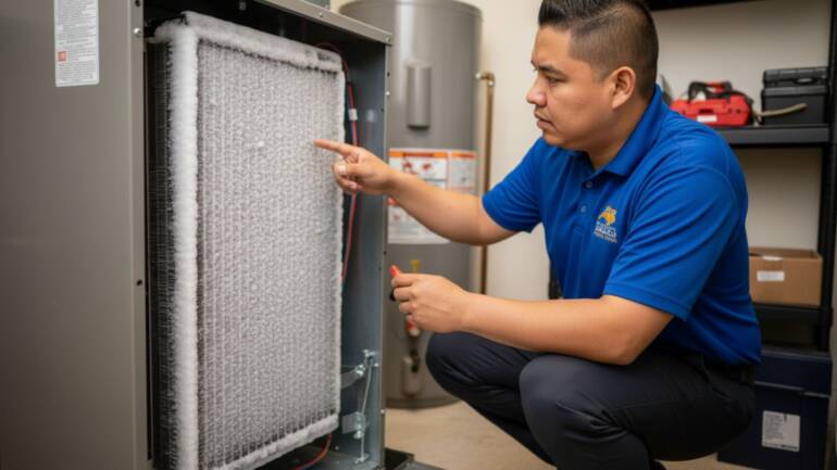 How Do I Troubleshoot a Frozen Air Conditioner Coil?