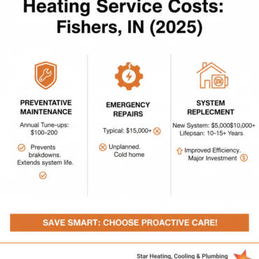 Affordable heating services service in fishers in 1Ace