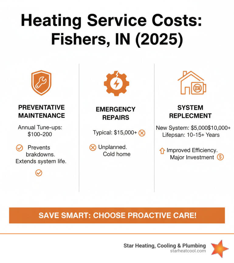 Affordable heating services service in fishers in 1Ace