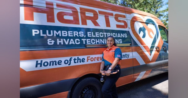 HVAC Contractor Harts Donates Over $18,000 to Local Charities in 2025