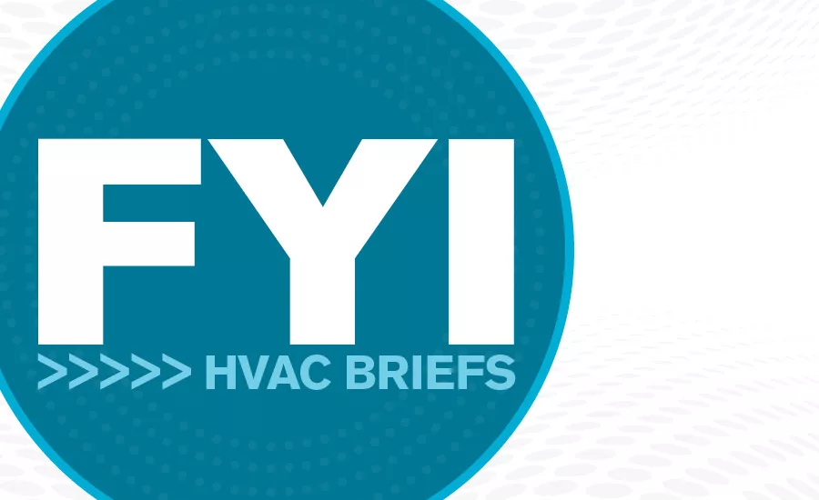 FYI: News Briefs in HVAC – November 17, 2025