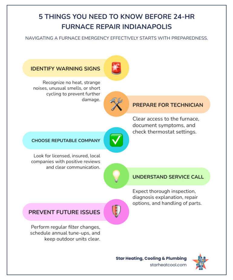 5 Top 24-Hr Furnace Repair Companies Indianapolis?