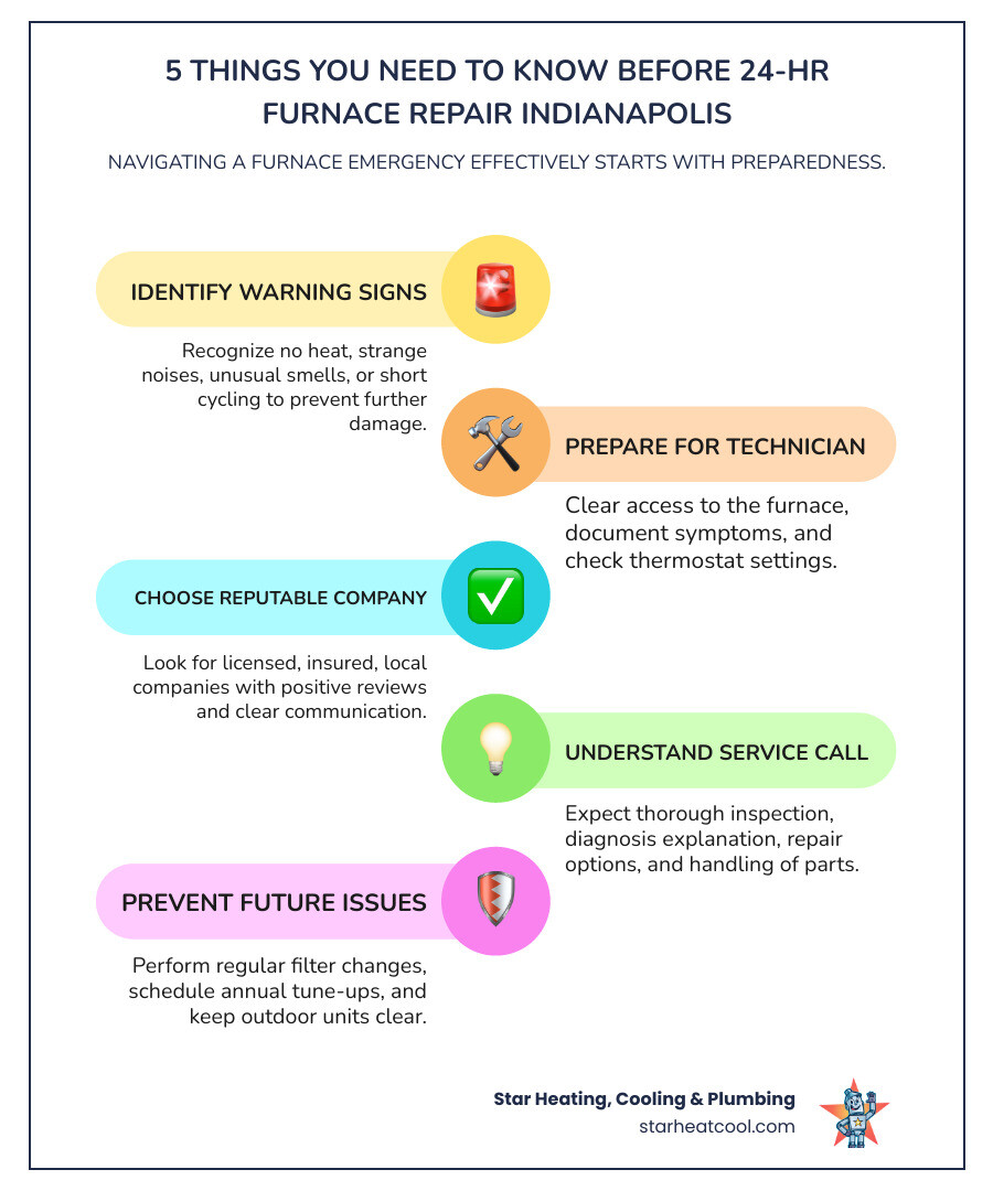 5 Top 24-Hr Furnace Repair Companies Indianapolis?